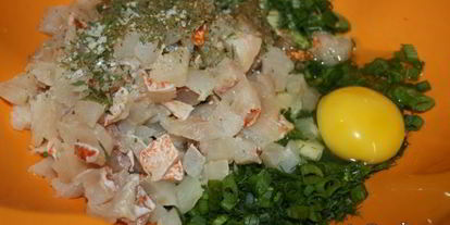 Шаг 4: долмы с филе морского окуня