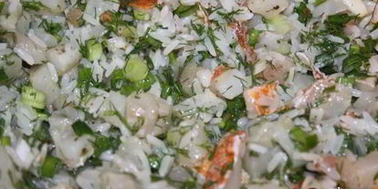 Шаг 6: долмы с филе морского окуня