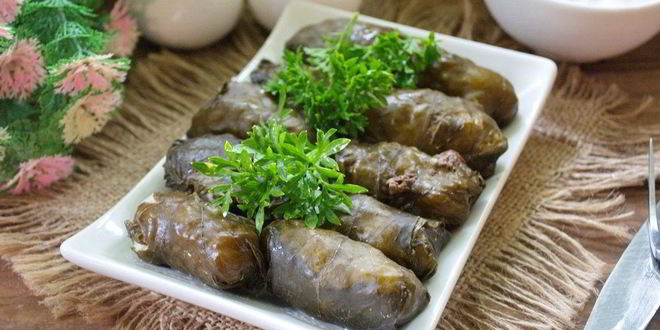 Рецепт Долмы в виноградных листьях