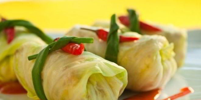 Рецепт Голубцов, фаршированных овощами