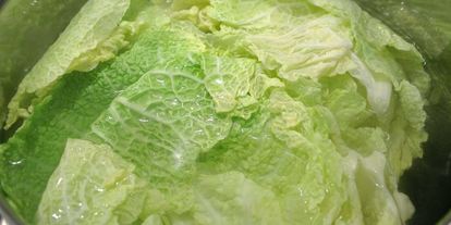 Шаг 5: голубцов из савойской капусты