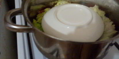 Шаг 13: голубцов с айвой и яблоком