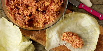 Шаг 5: голубцов с фаршем и пшеном в мультиварке