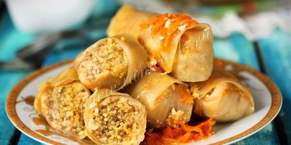 Шаг 9: голубцов с фаршем и пшеном в мультиварке