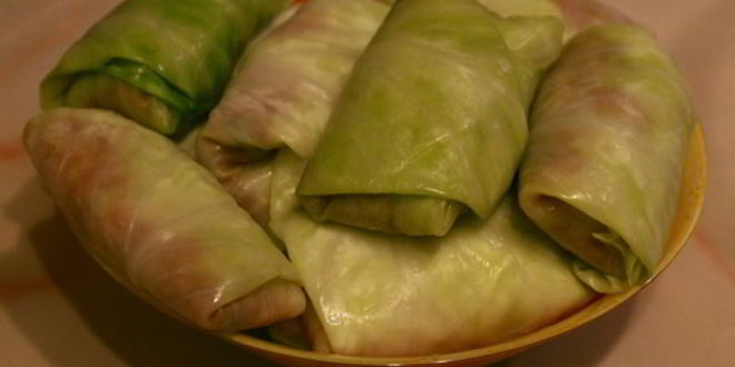 Рецепт голубцов с фаршем и рисом