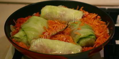 Шаг 14: голубцов с фаршем и рисом