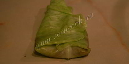 Шаг 9: голубцов с фаршем и рисом