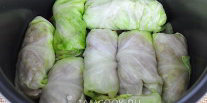 Шаг 11: голубцов с индейкой в сливочном соусе в мультиварке