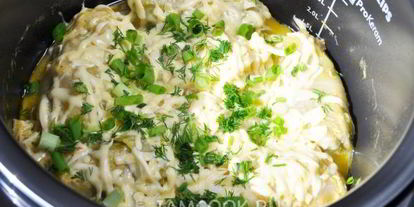 Шаг 14: голубцов с индейкой в сливочном соусе в мультиварке