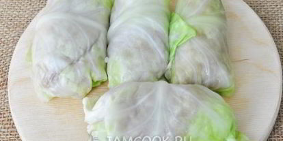 Шаг 7: голубцов с индейкой в сливочном соусе в мультиварке