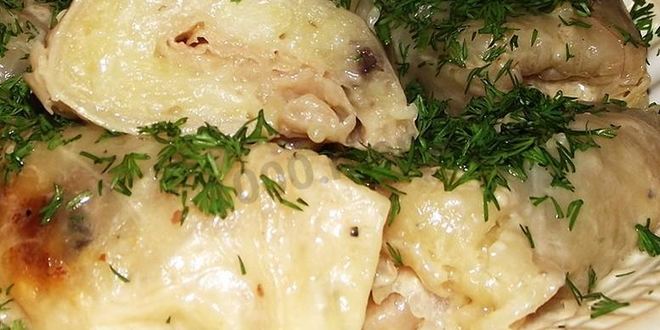 Рецепт голубцов с картошкой