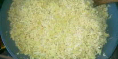 Шаг 1: голубцов с куриным фаршем