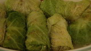 Рецепт Голубцов с лисичками и пореем