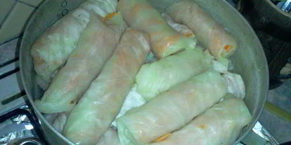 Шаг 7: голубцов с морковкой по-корейски