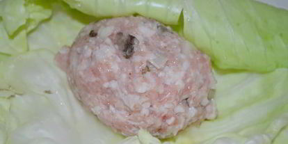 Шаг 2: голубцов с мясом, рисом и грибами