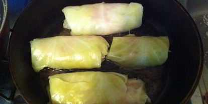 Шаг 4: голубцов с мясом