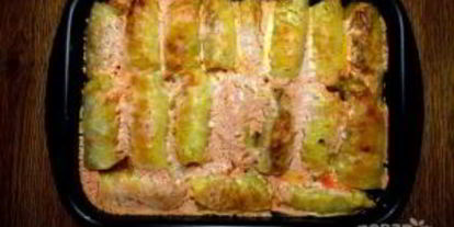 Шаг 9: голубцов в духовке со сметаной