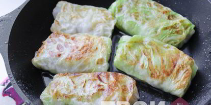 Шаг 4: голубцов в кастрюле