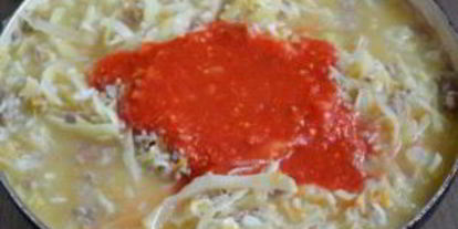 Шаг 7: ленивых голубцов под соусом