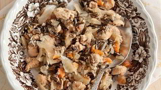 Рецепт Ленивых голубцов с курицей, в духовке