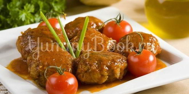 Рецепт ленивых голубцов в томатном соусе