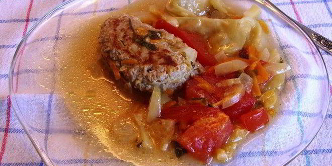 Рецепт ленивых голубцов