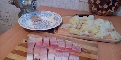 Шаг 2: ленивых рыбных голубцов в хренно-сметанном соусе