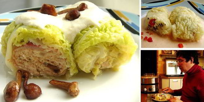 Рецепт паровых голубцов