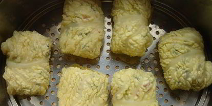 Шаг 7: паровых голубцов