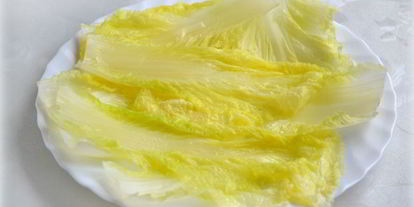 Шаг 1: постных голубцов из пекинской капусты