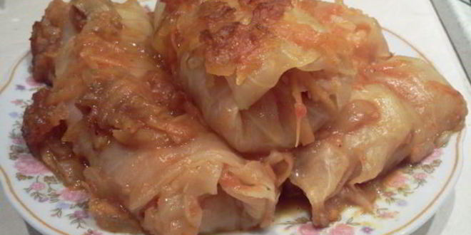 Рецепт постных голубцов