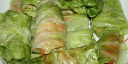 Шаг 4: постных закусочных голубцов с острой морковной начинкой