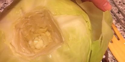 Шаг 1: толмы-голубцов по-грузински