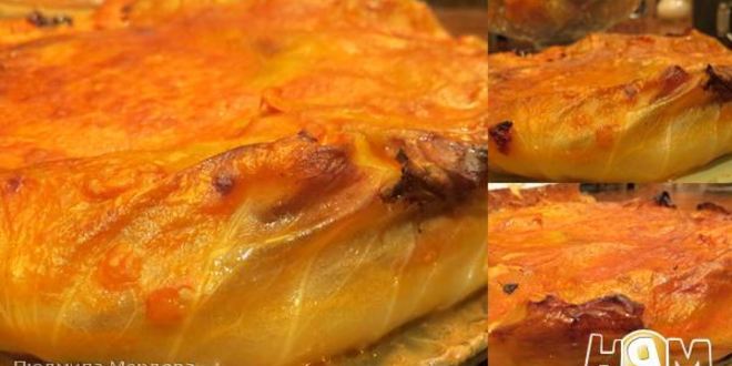 Рецепт запеченного ленивого голубца
