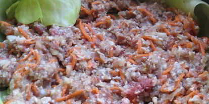 Шаг 3: запеченного ленивого голубца