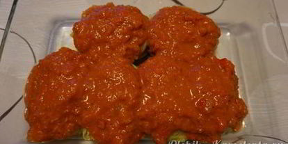 Шаг 12: запеченных голубцов с фаршем из индейки