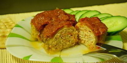 Шаг 14: запеченных голубцов с фаршем из индейки