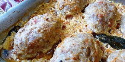 Шаг 9: запеченных ленивых голубцов с квашеной капустой