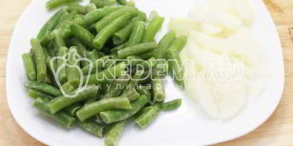 Шаг 2: белых грибов со стручковой фасолью