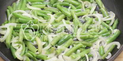 Шаг 3: белых грибов со стручковой фасолью