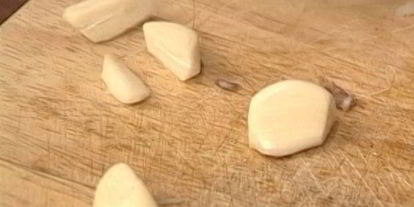 Шаг 2: белых грибов, запеченных с мятой