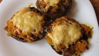 Рецепт Фаршированных грибов Портобэлло