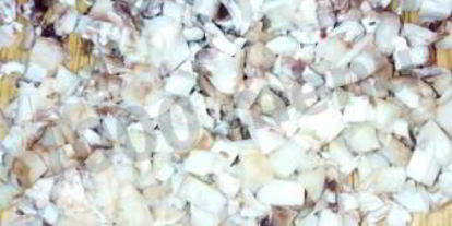 Шаг 4: фаршированных шляпок шампиньончиков