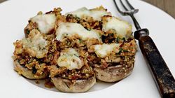 Рецепт Фаршированных цесаркой шампиньоны