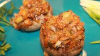 Рецепт Грибов, фаршированных гречкой