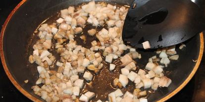 Шаг 1: грибов, фаршированных гречкой