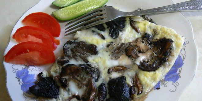 Рецепт грибов на сковороде