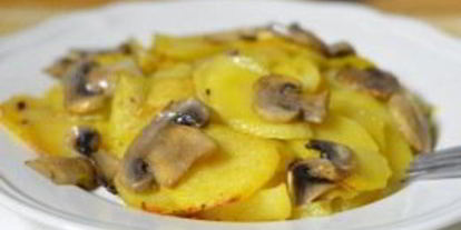 Шаг 6: грибов тушеных в сливках