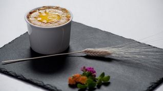 Рецепт Лесных грибов, запеченных в сливках