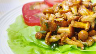 Рецепт Лисичек, запеченных в фольге